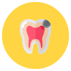 tooth button